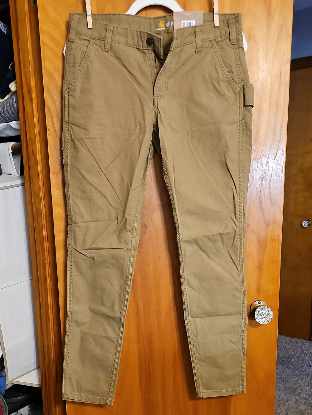 Carhartt | 8 Regular | Women's Slim Fit Skinny Leg Crawford Pant